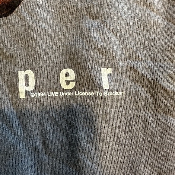 Vintage Live Throwing Copper 1994 tour t-shirt band tee Anvil tag XL - Picture 3 of 7